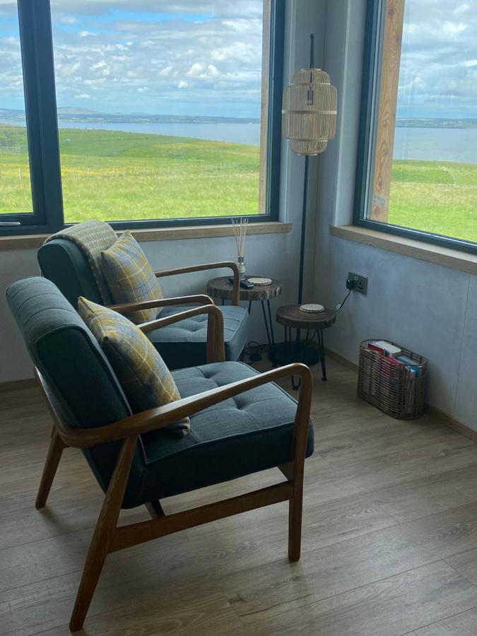 Unique Luxurious Cabin On Sea View Working Croft Garrabost Екстериор снимка